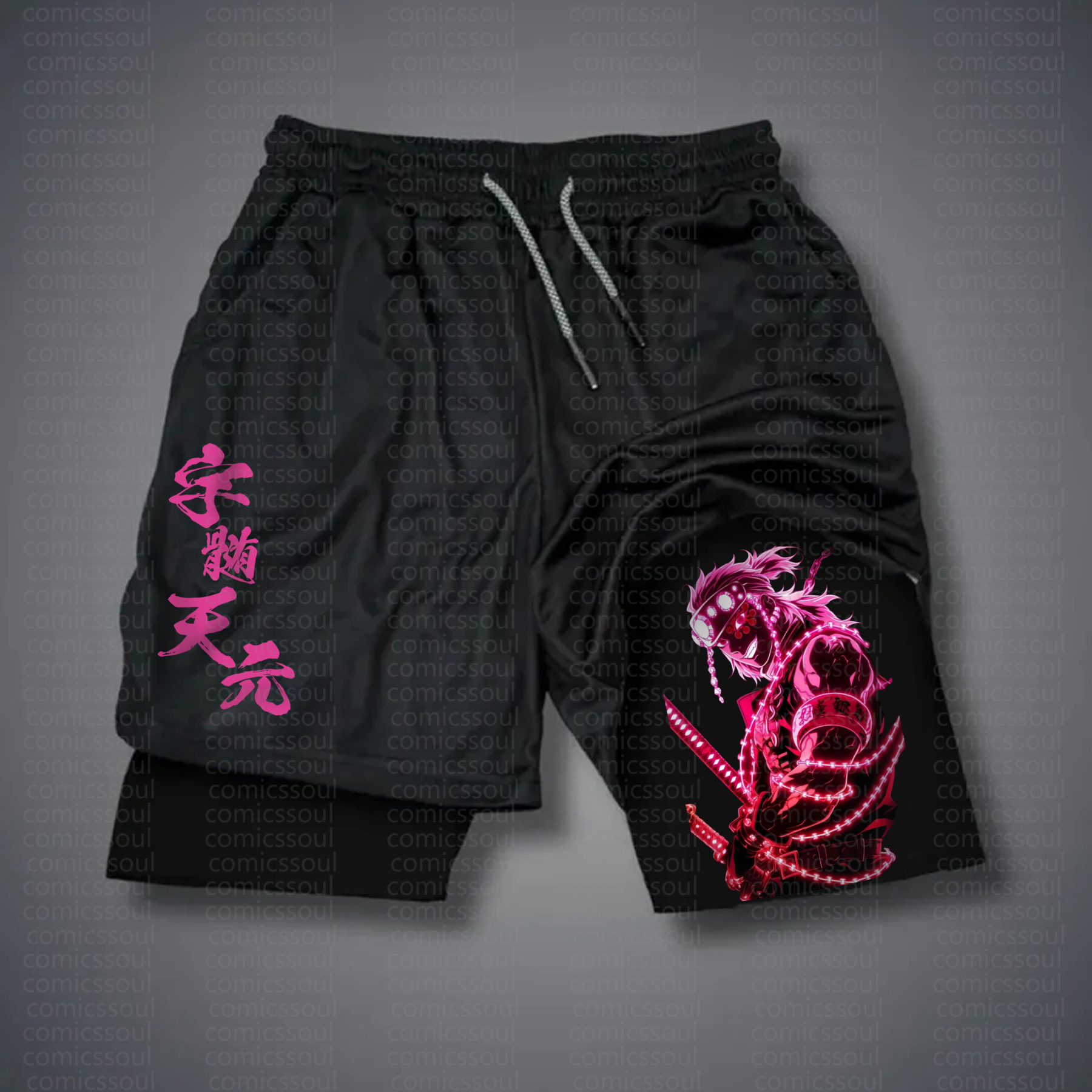 Unisex Casual Anime Streetwear Shorts 丨Demon Slayer