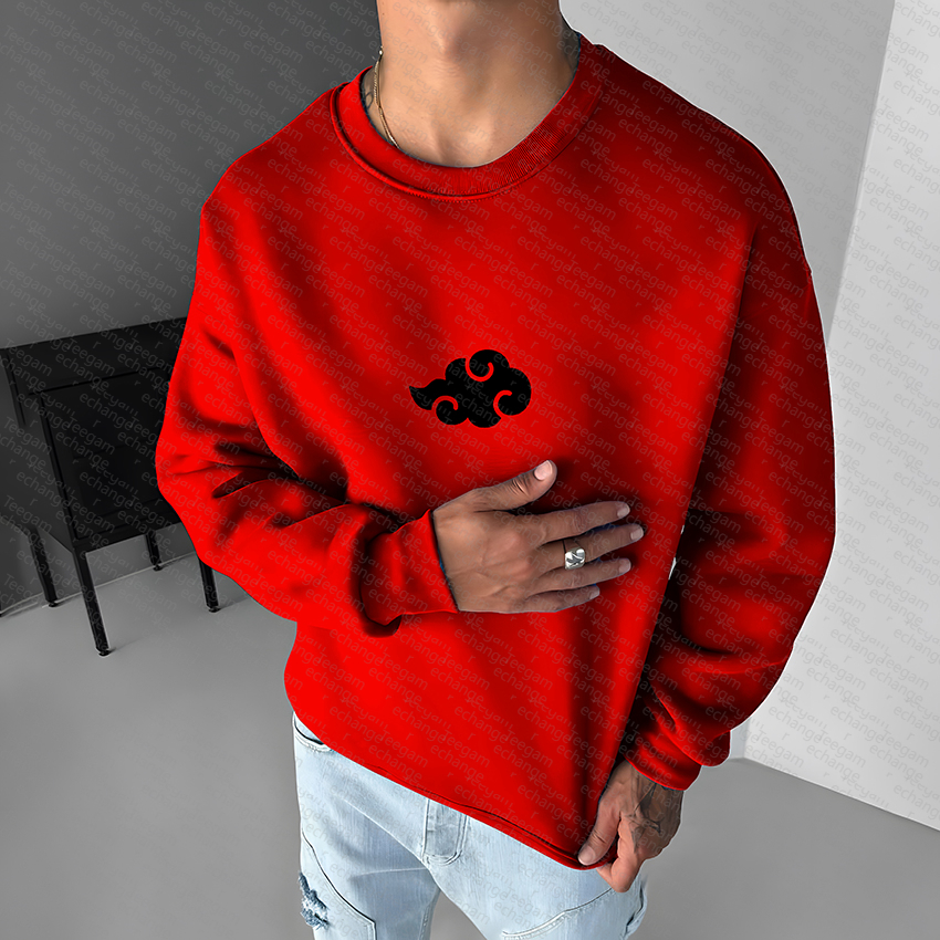 Unisex Anime Graphic Inspired Vintage Sweatshirt