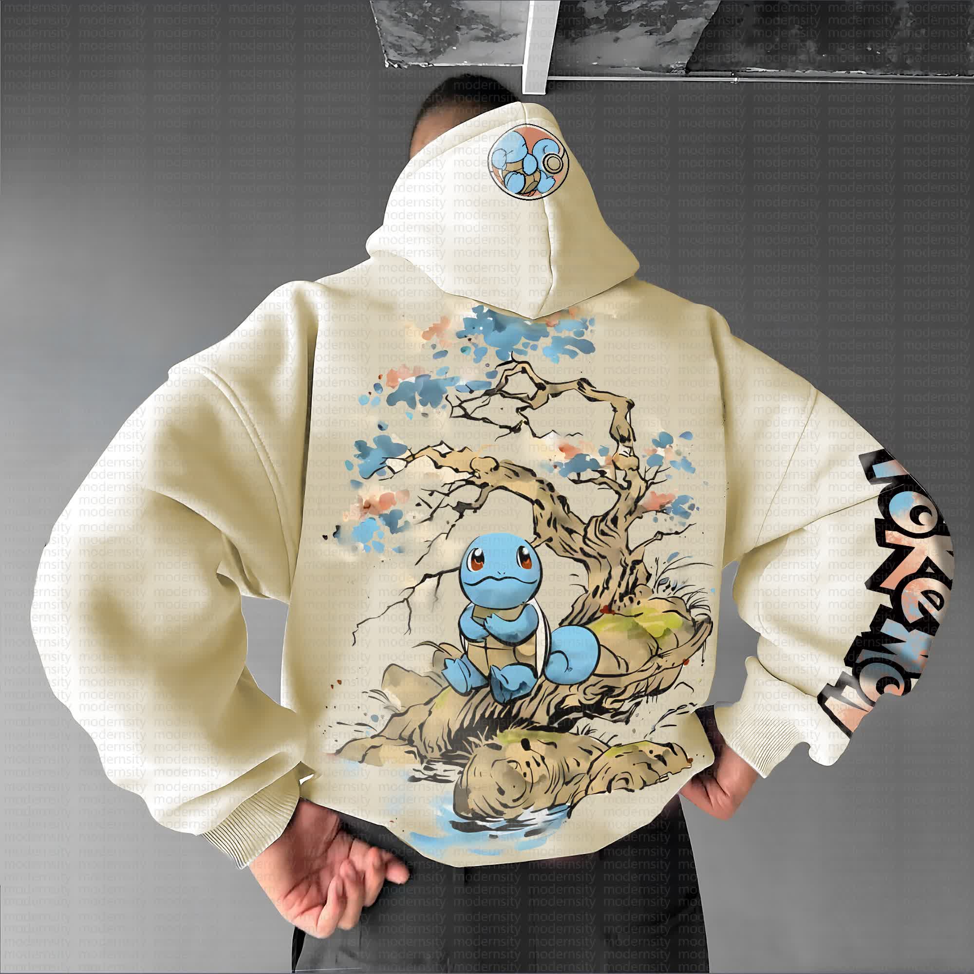 Unisex “Pokémon” Anime Graphic Streetwear Vintage Hoodie