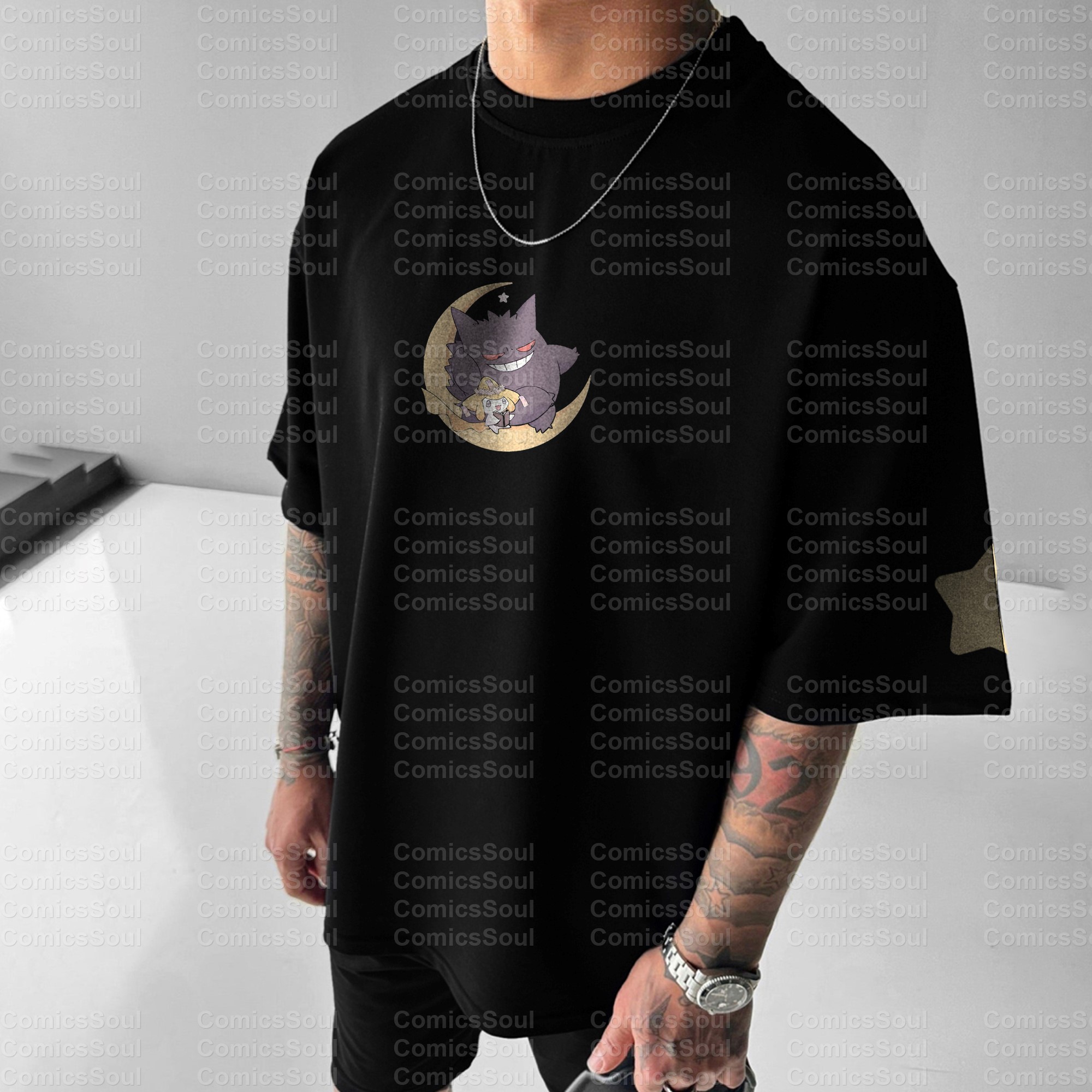 Unisex Anime Inspired Vintage T-Shirt丨Pokémon