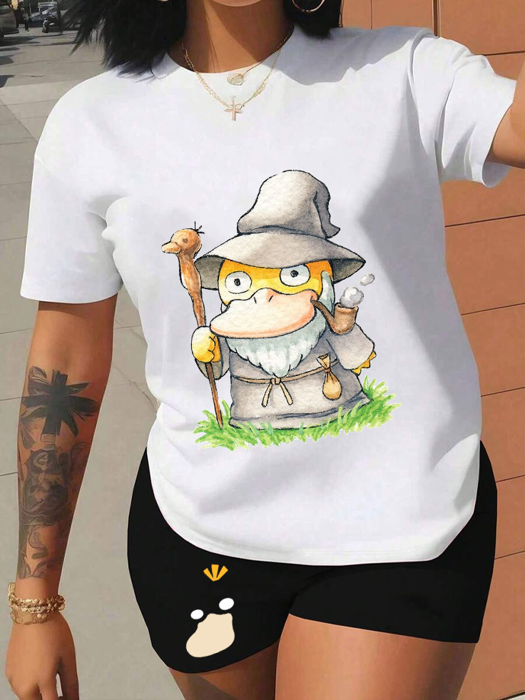 Unisex "Pokémon" Anime Inspired Vintage T-Shirt