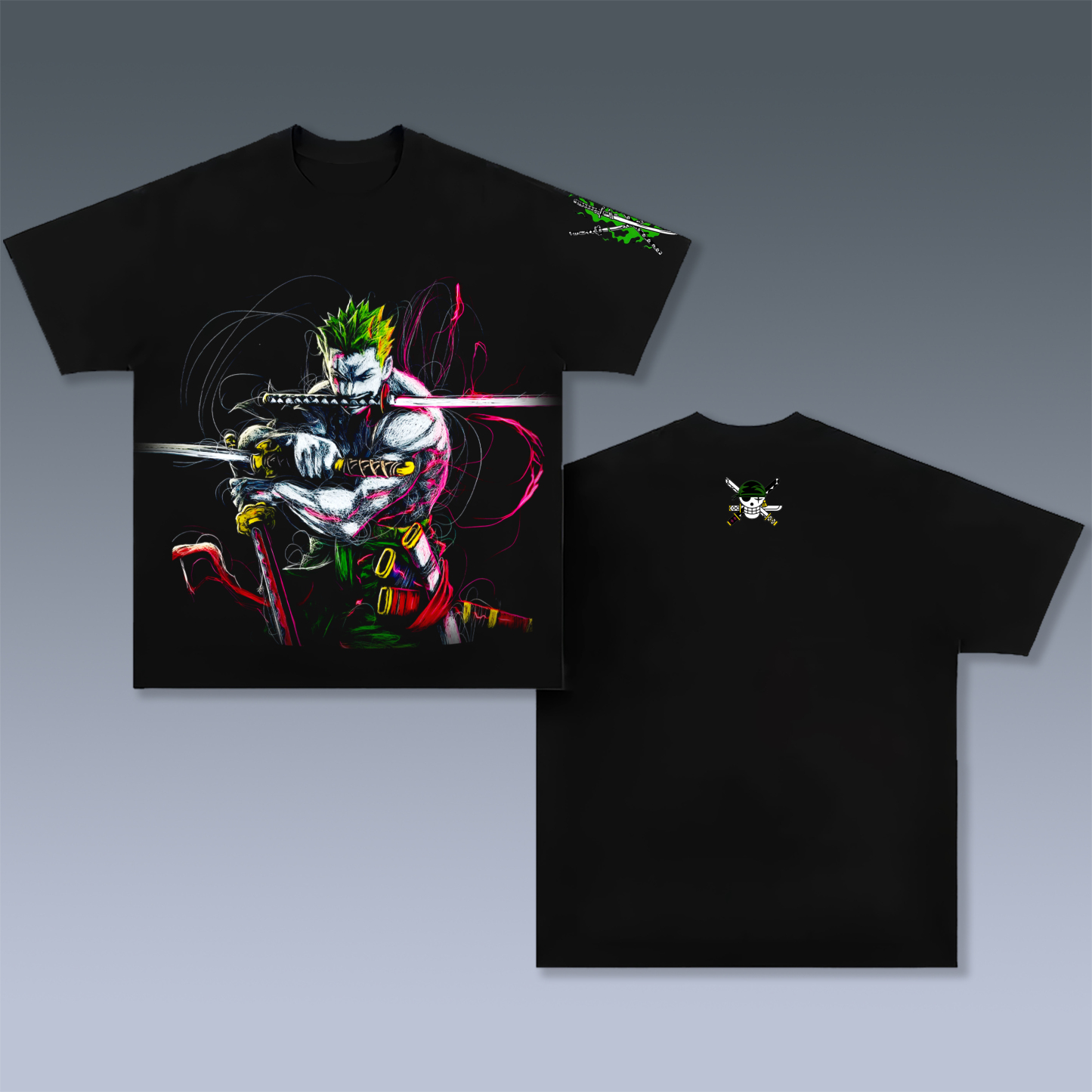 Unisex Fit Vintage T-Shirt丨One Piece