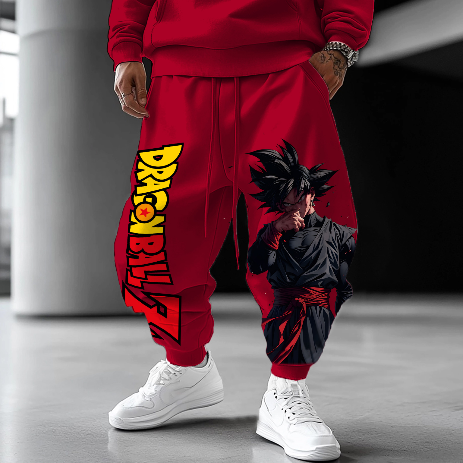 Unisex Casual Anime Streetwear Pants