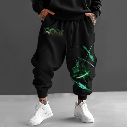 Unisex Casual Anime Streetwear Pants  