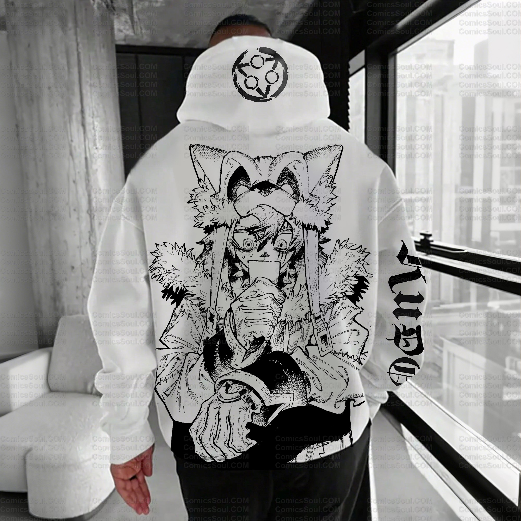 Unisex Graphic Streetwear Vintage Plush Hoodie
