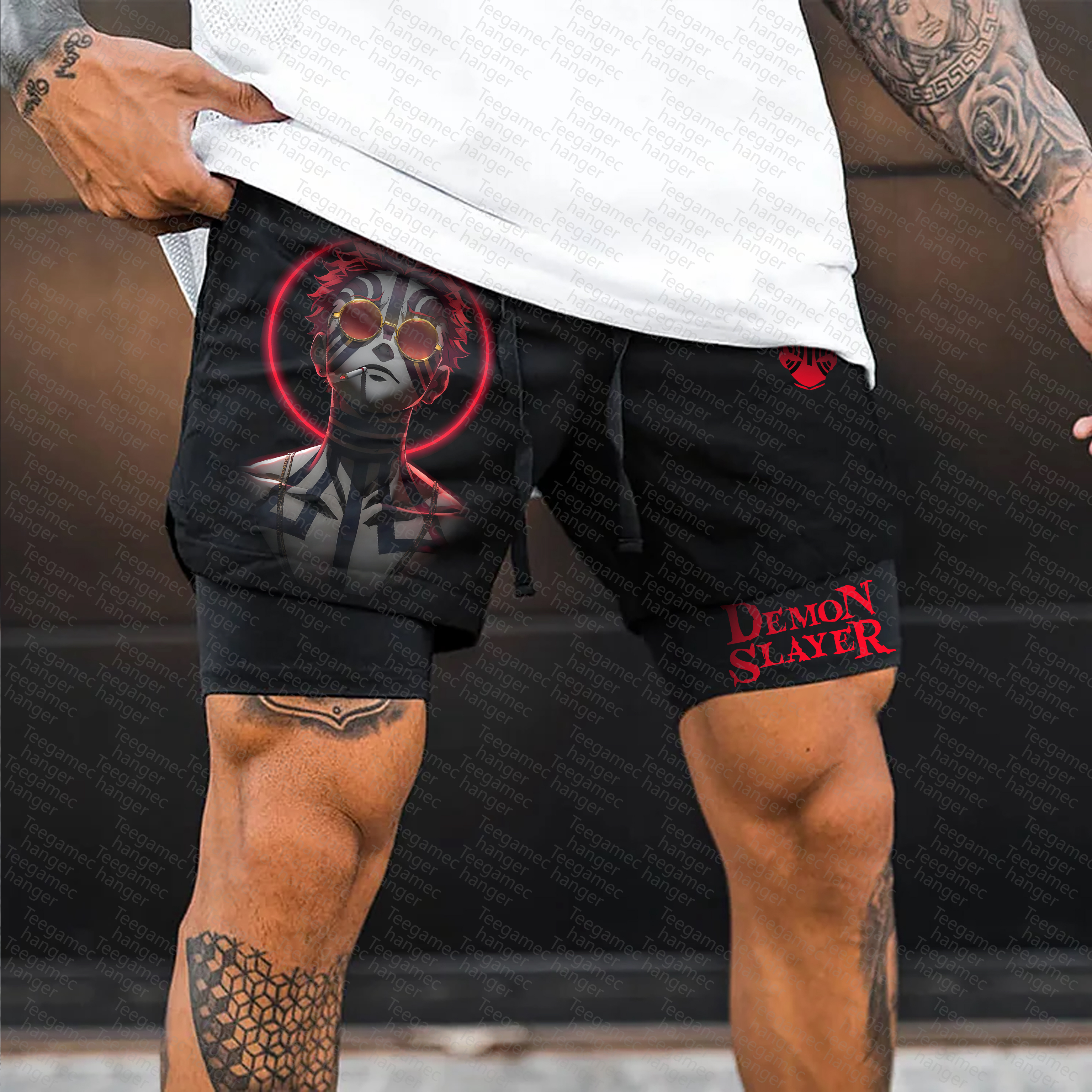 Unisex  “Demon Slayer” Casual Anime Streetwear Shorts