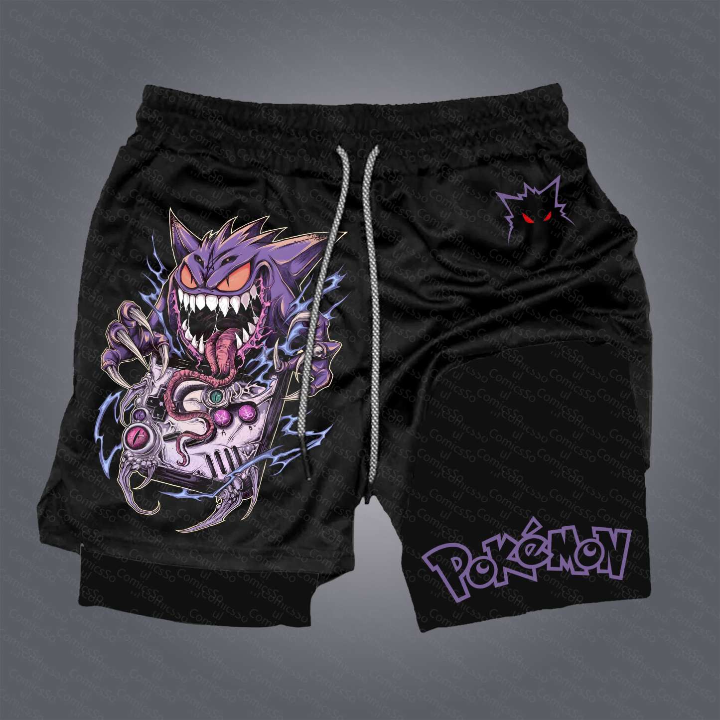 Unisex Casual Anime Streetwear Shorts