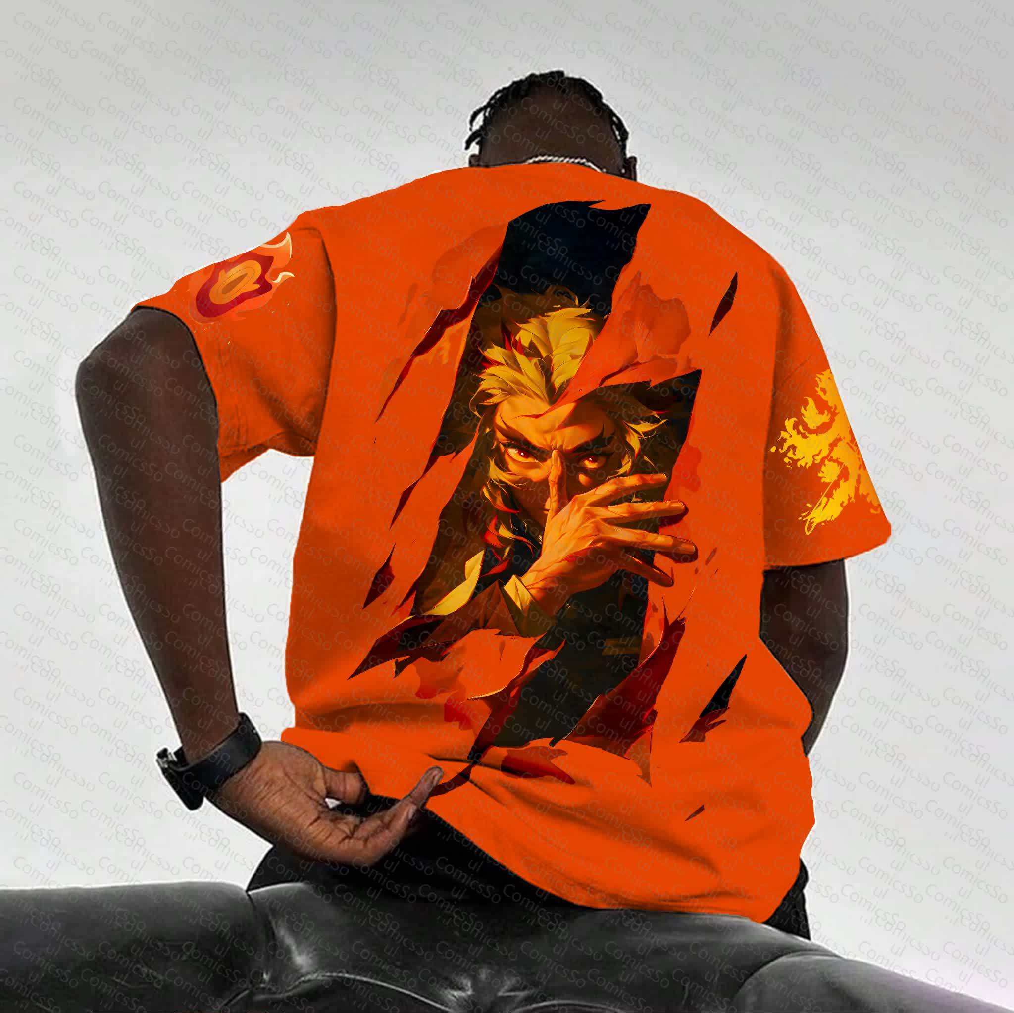 Unisex  "Demon Slayer" Anime Inspired Vintage T-Shirt