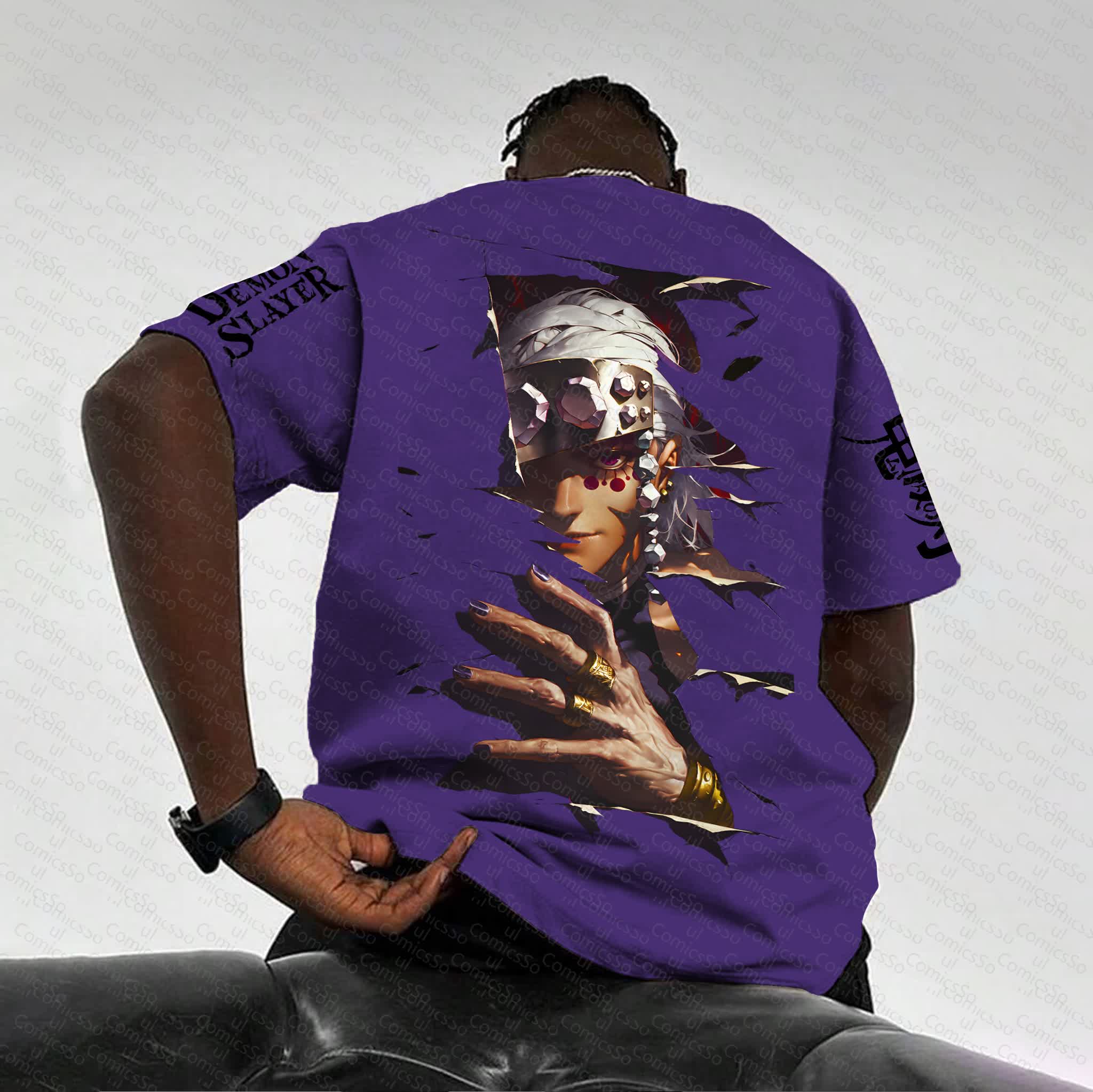 Unisex  "Demon Slayer" Anime Inspired Vintage T-Shirt