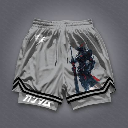 Unisex  “Gundam Series” Casual Anime Streetwear Shorts
