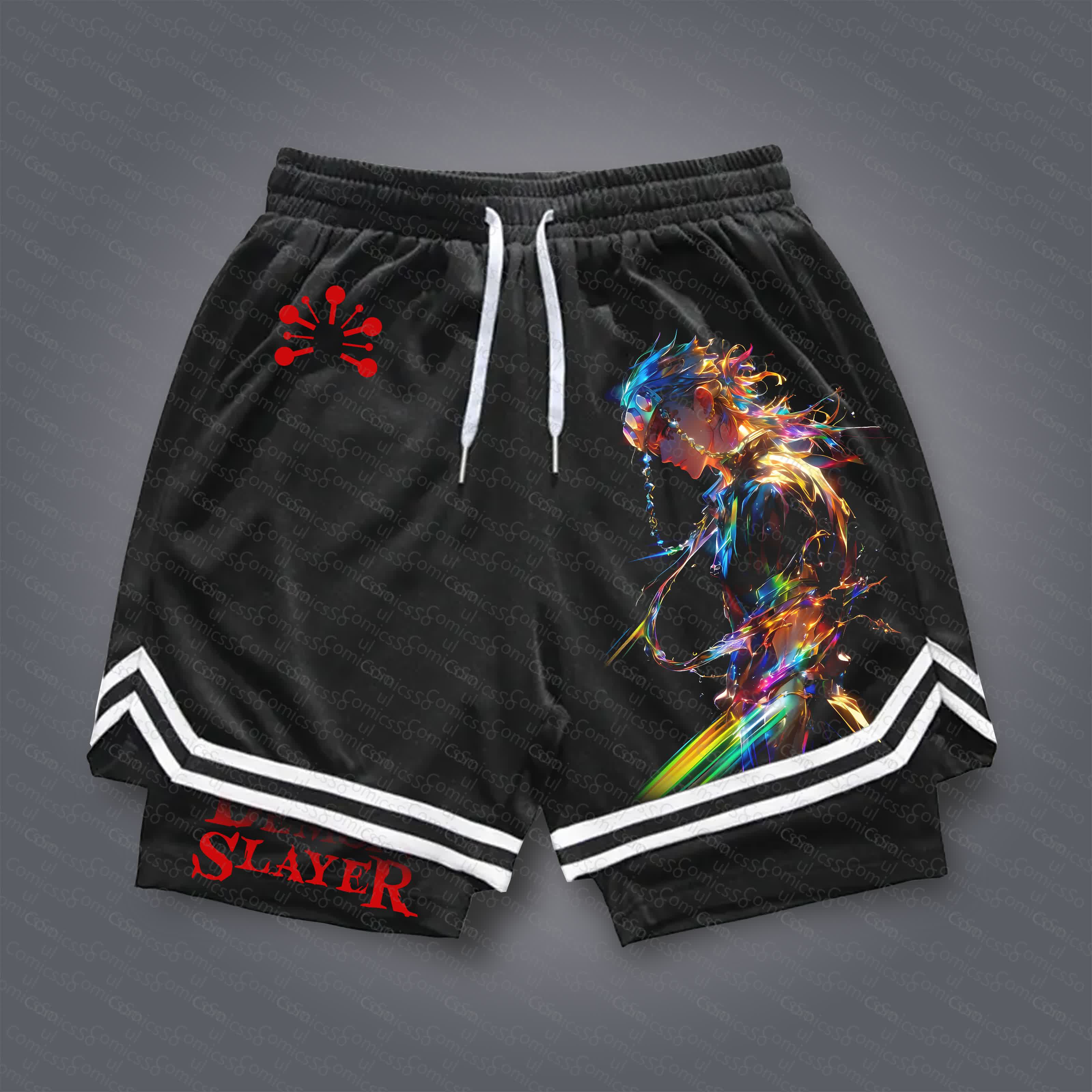 Unisex  “Demon Slayer” Casual Anime Streetwear Shorts