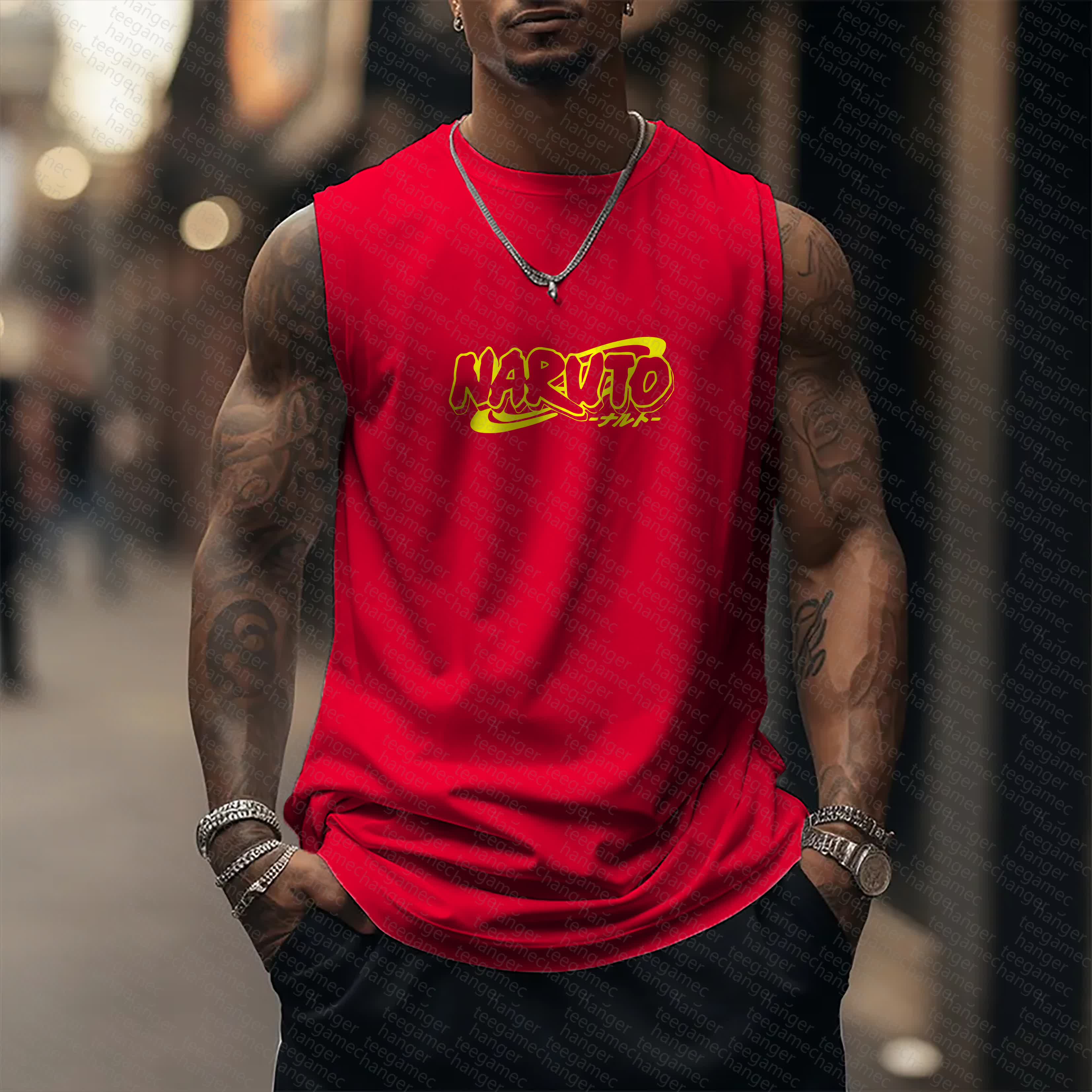 Unisex  “NARUTO” Casual Anime  Tank Top