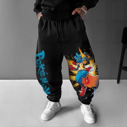 Unisex Anime Inspired Vintage Pants丨Pokémon