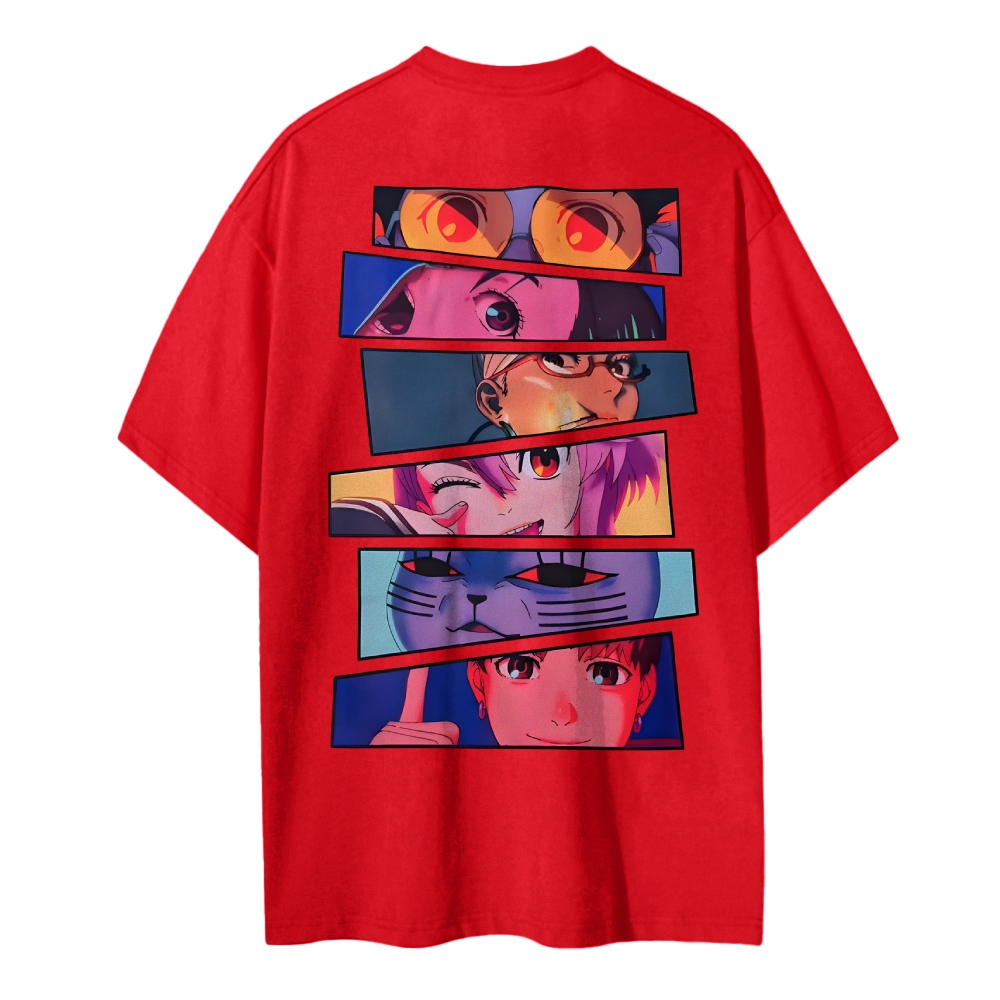 DANDADAN Cotton Unisex Round Neck Anime T-shirt
