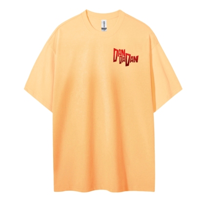 DANDADAN Cotton Unisex Round Neck Anime T-shirt