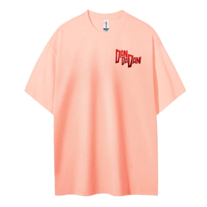 DANDADAN Cotton Unisex Round Neck Anime T-shirt