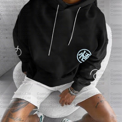 Unisex Anime Graphic Streetwear Vintage Hoodie