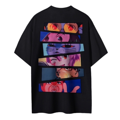 DANDADAN Cotton Unisex Round Neck Anime T-shirt