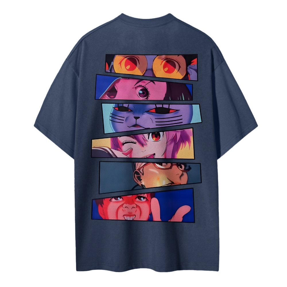 DANDADAN Cotton Unisex Round Neck Anime T-shirt