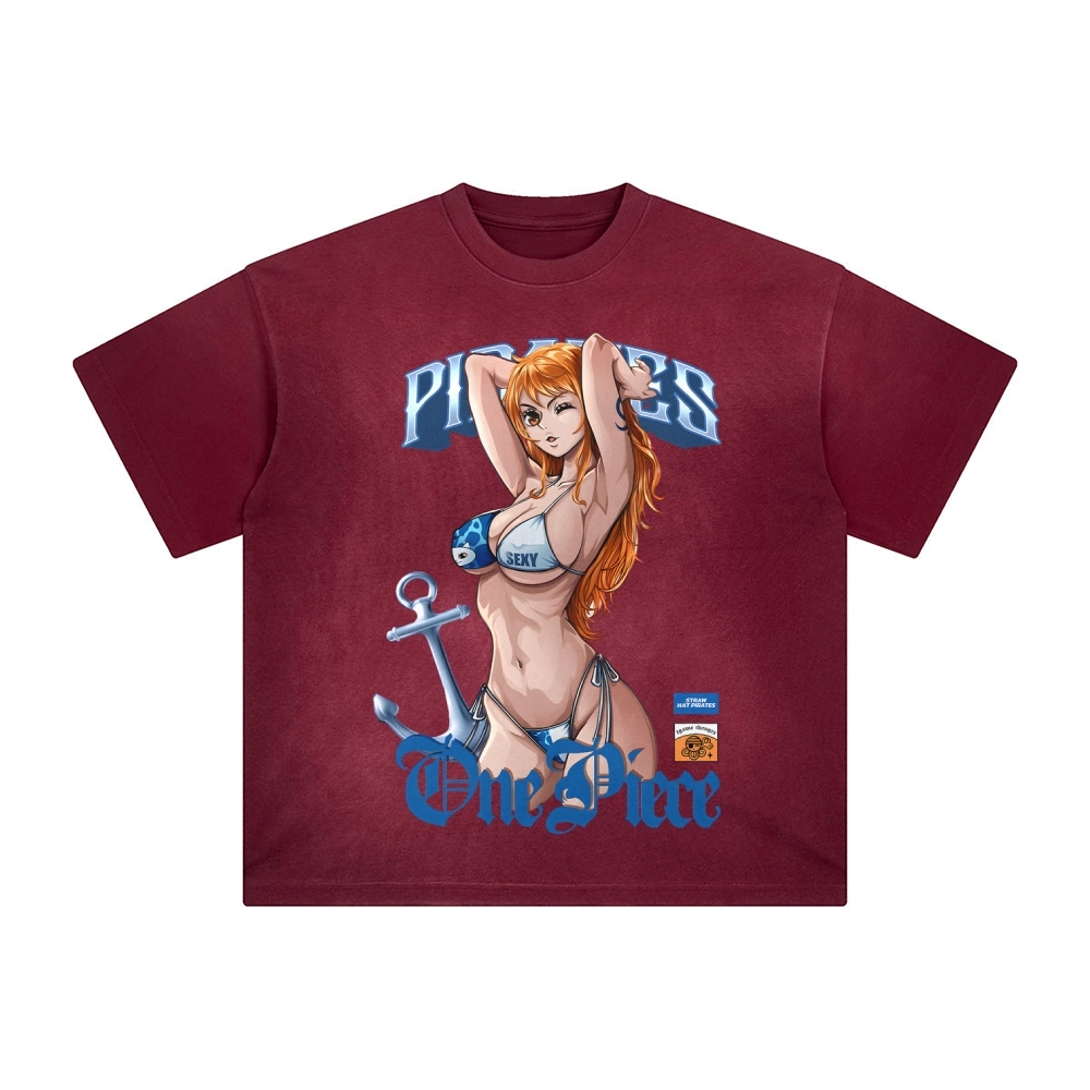 Unisex Anime Inspired Vintage T-Shirt