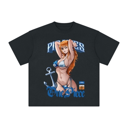 Unisex Anime Inspired Vintage T-Shirt