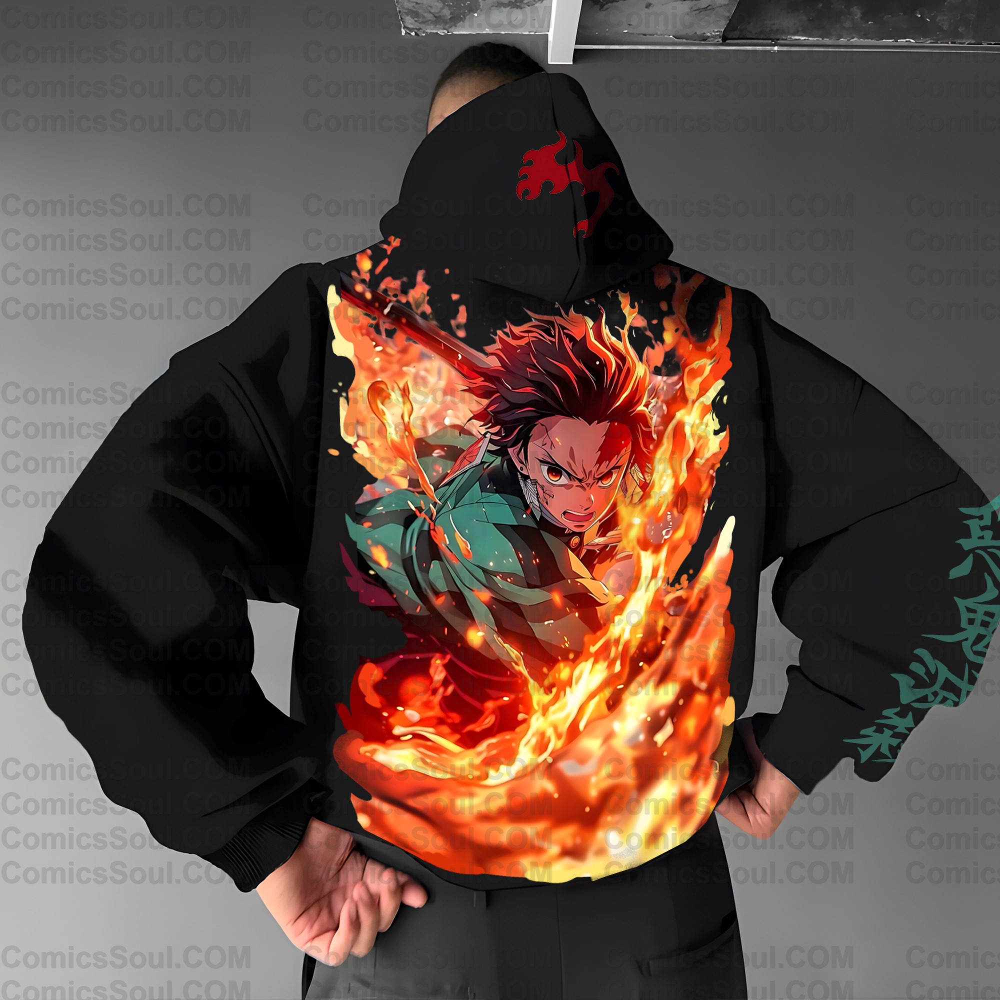 Unisex Anime Graphic Streetwear Vintage Hoodie| KNY