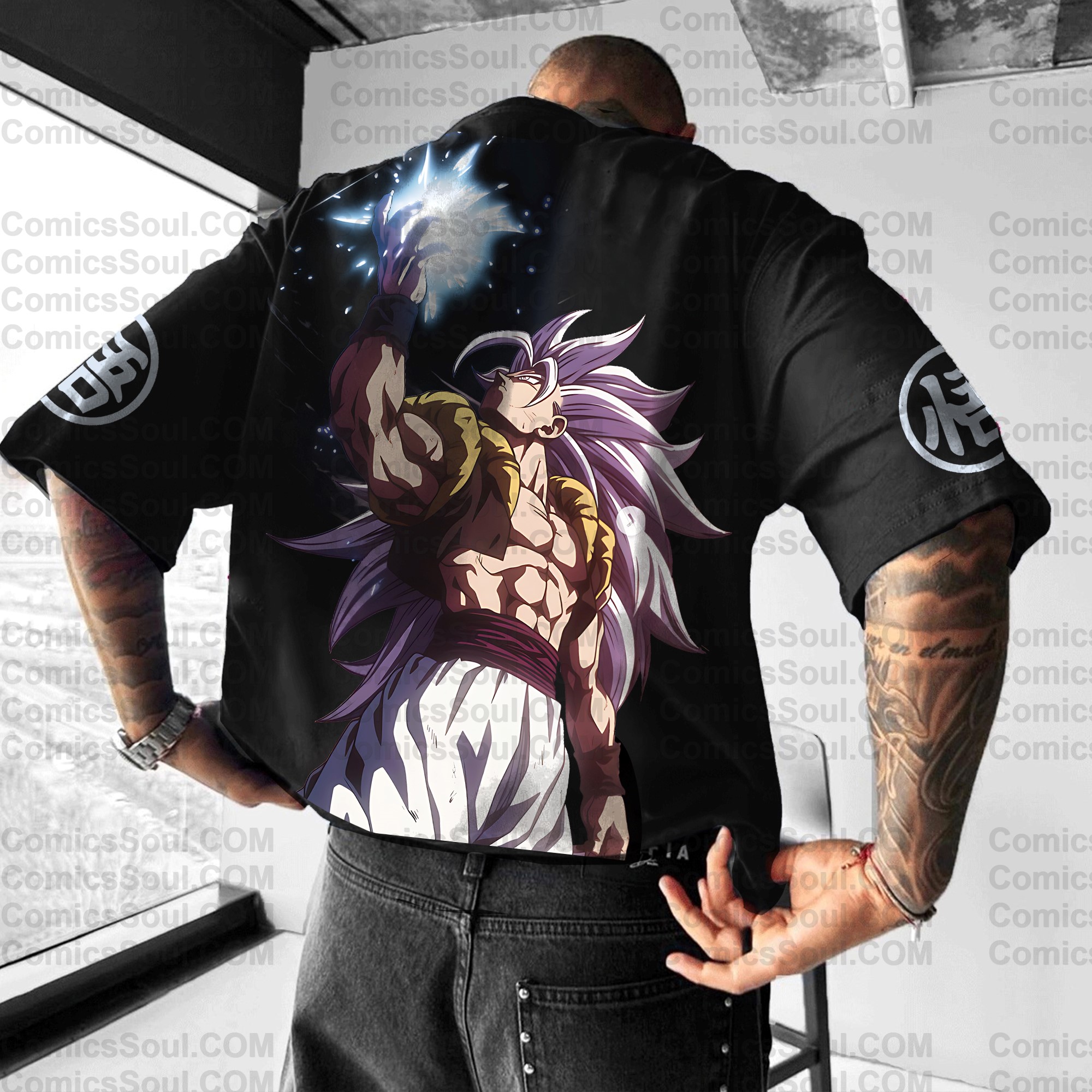 Unisex Anime Inspired Vintage T-Shirt