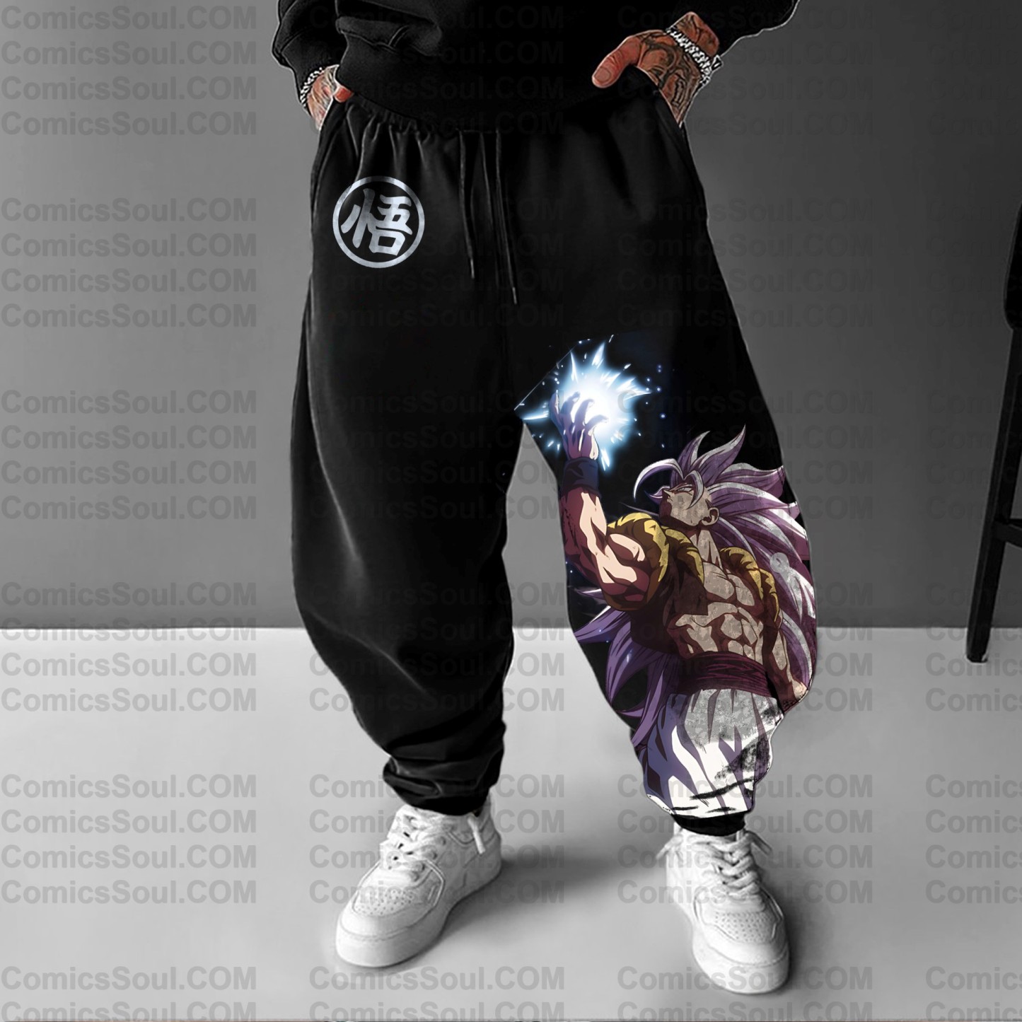 Unisex Anime Inspired Vintage Pants丨Demon Slayer X Pokémon