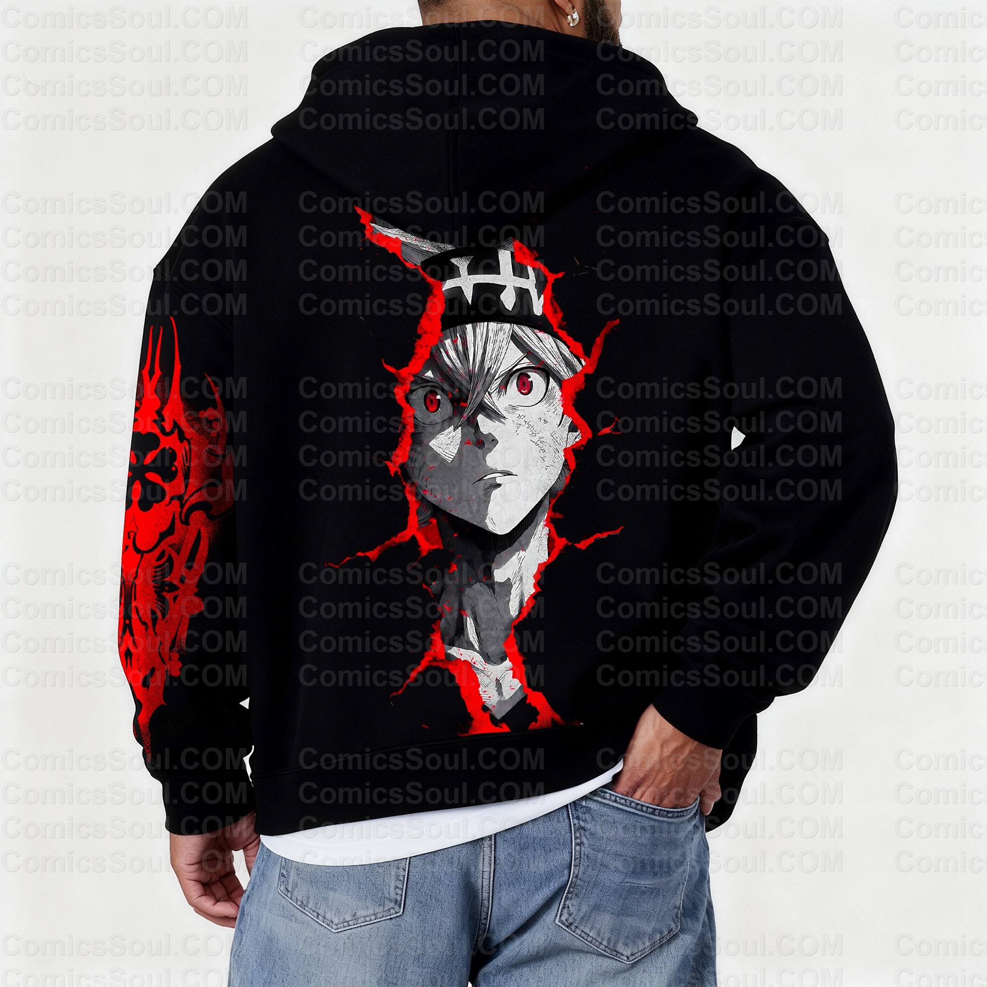 Unisex Graphic Streetwear Vintage Zipper Cardigan Plush Hoodie