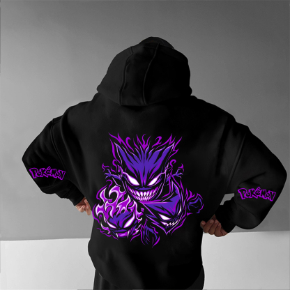 Unisex Anime Graphic Streetwear Vintage Hoodie