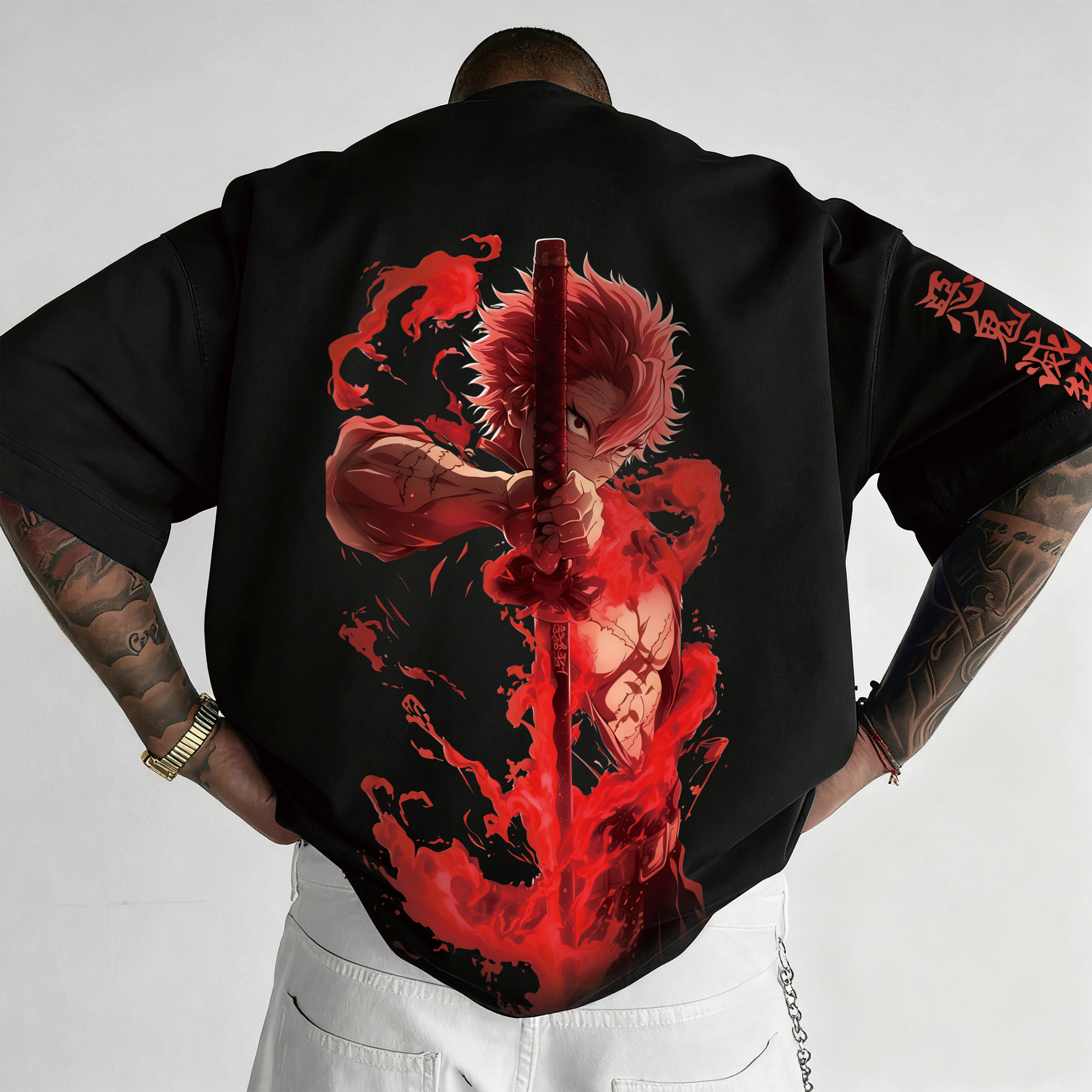 Unisex Anime Inspired Vintage T-Shirt丨Comicssoul