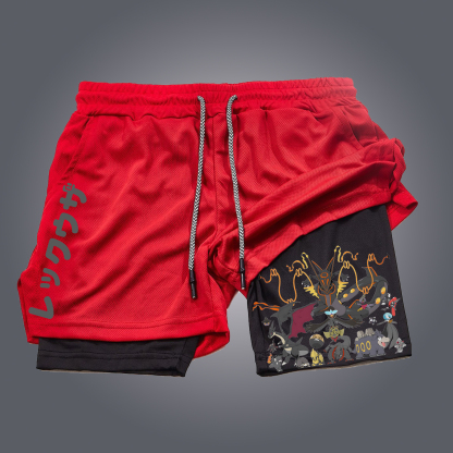 Unisex  “Pokémon” Casual Anime Streetwear Shorts