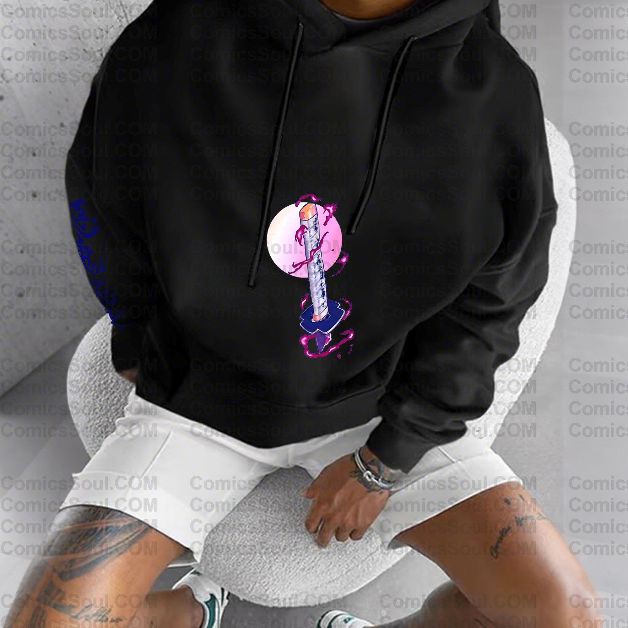 Unisex Anime Graphic Streetwear Vintage Hoodie| KNY