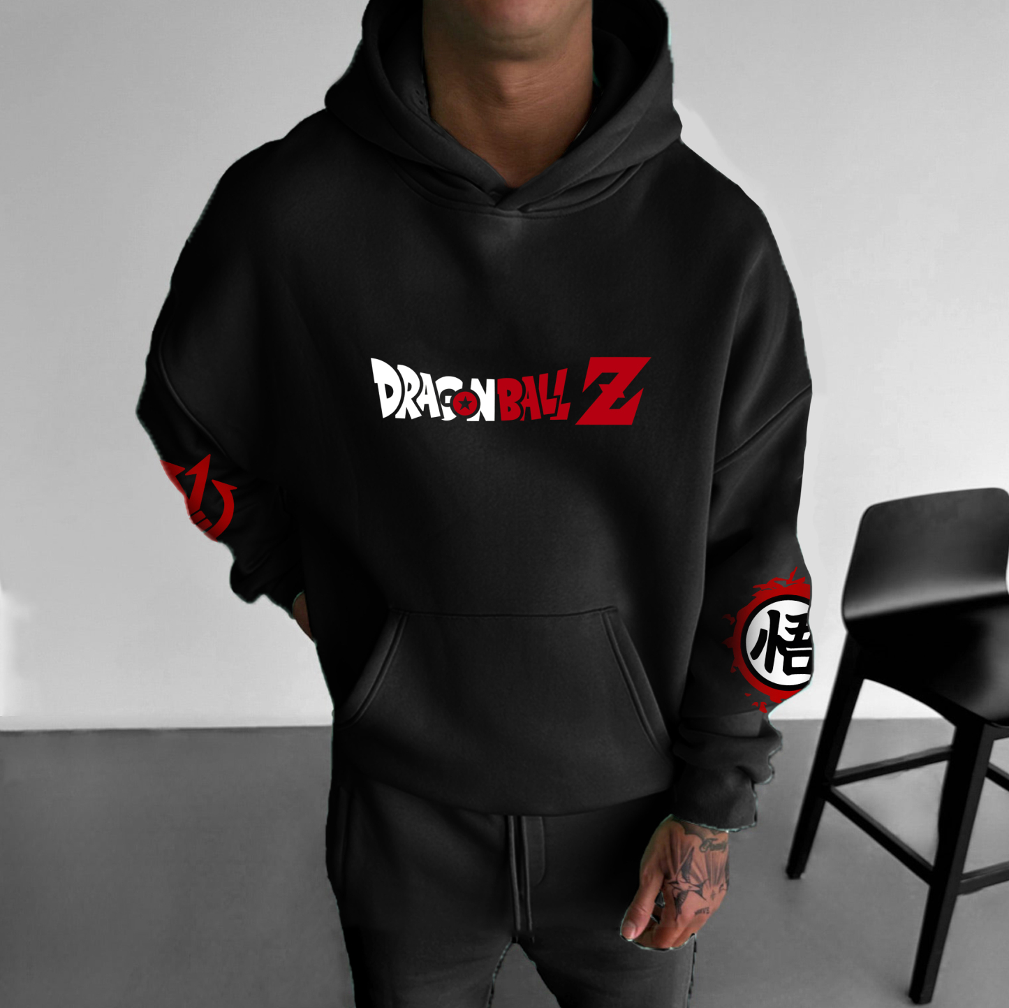 Unisex Anime Graphic Streetwear Vintage Hoodie