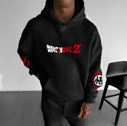 Unisex Anime Graphic Streetwear Vintage Hoodie