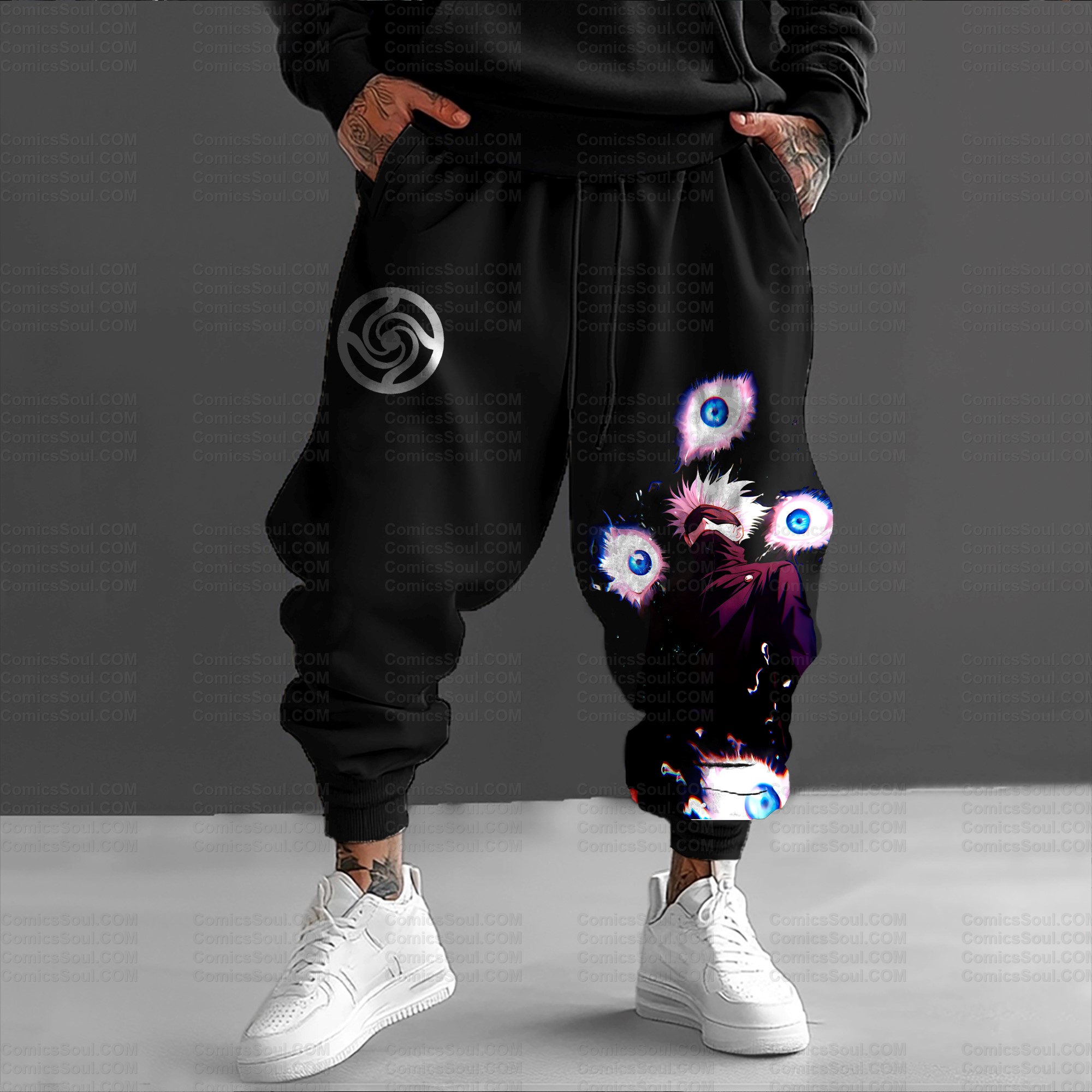 Unisex Anime Inspired Vintage Plush Pants