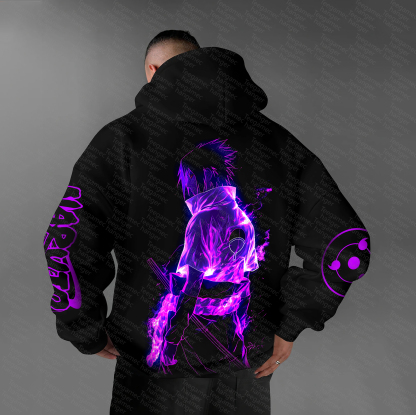 Unisex “NARUTO” Anime Graphic Streetwear Vintage Hoodie