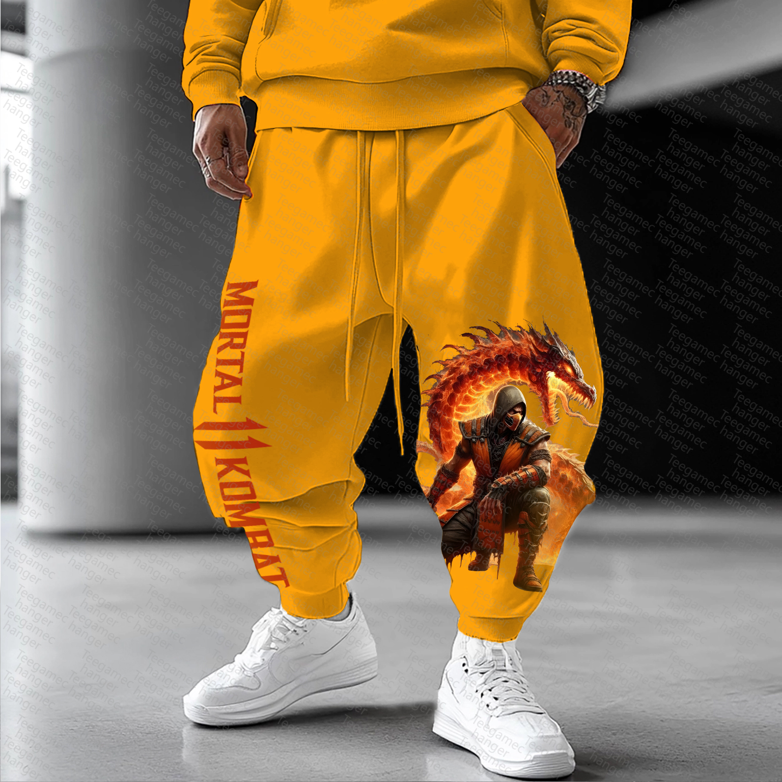 Unisex  “Mortal Kombat” Casual   Streetwear Pants