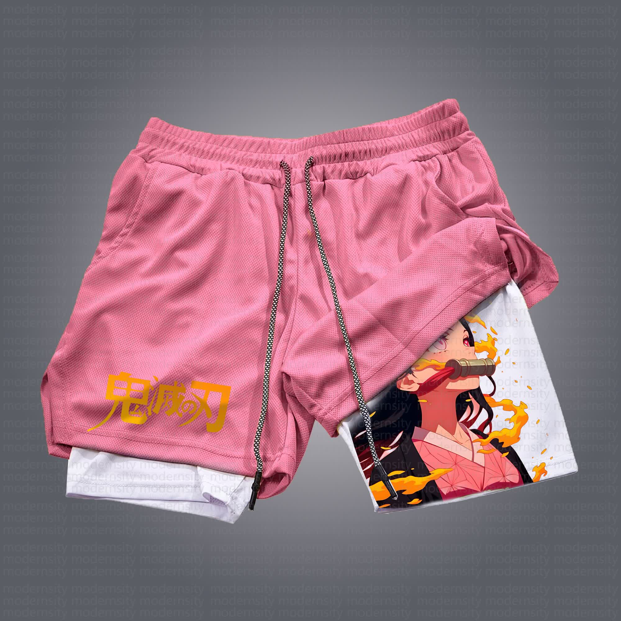 Unisex Casual Anime Streetwear Shorts 丨Demon Slayer