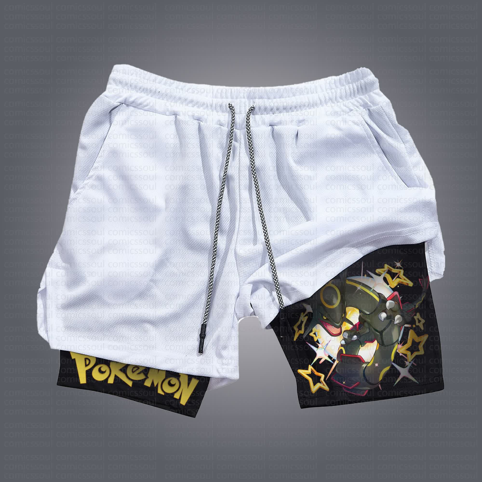 Unisex  “Pokémon” Casual Anime Streetwear Shorts
