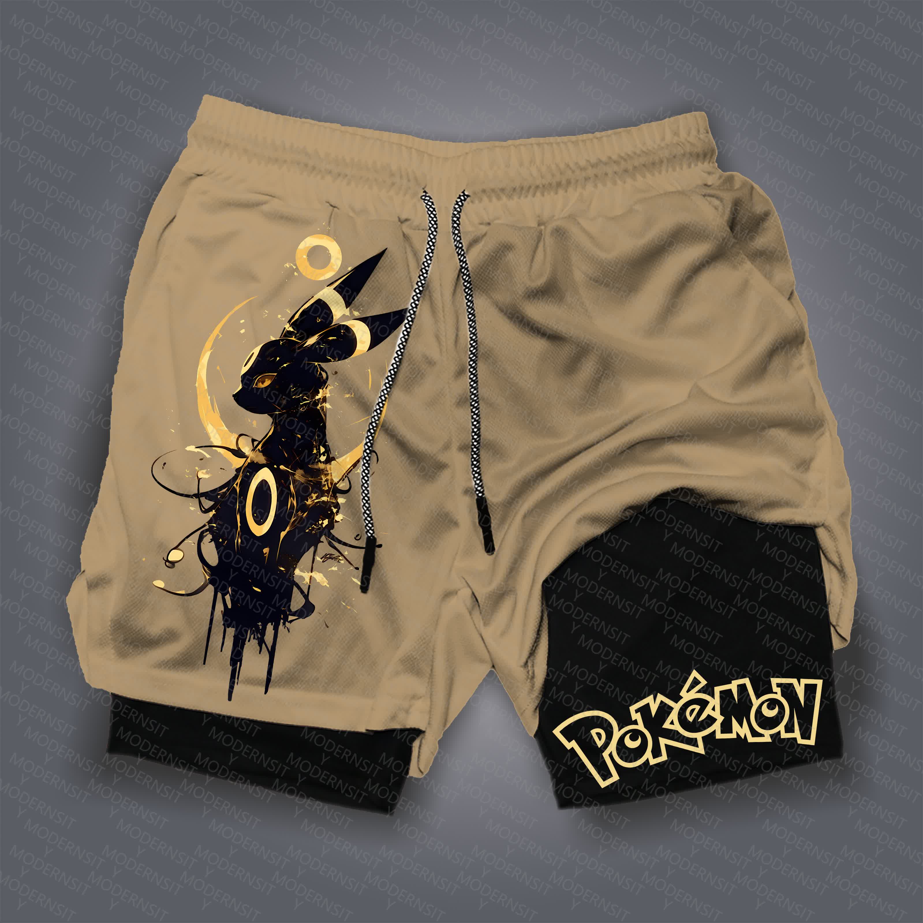 Unisex  “Pokémon” Casual Anime Streetwear Shorts
