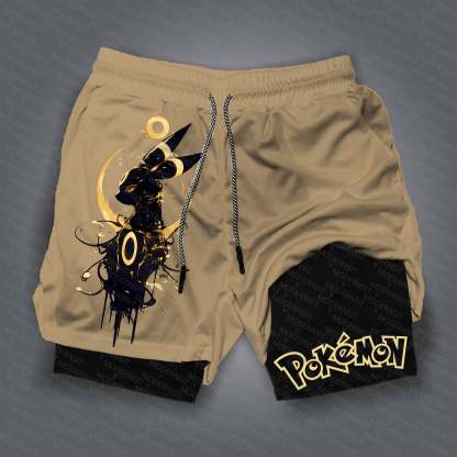 Unisex  “Pokémon” Casual Anime Streetwear Shorts