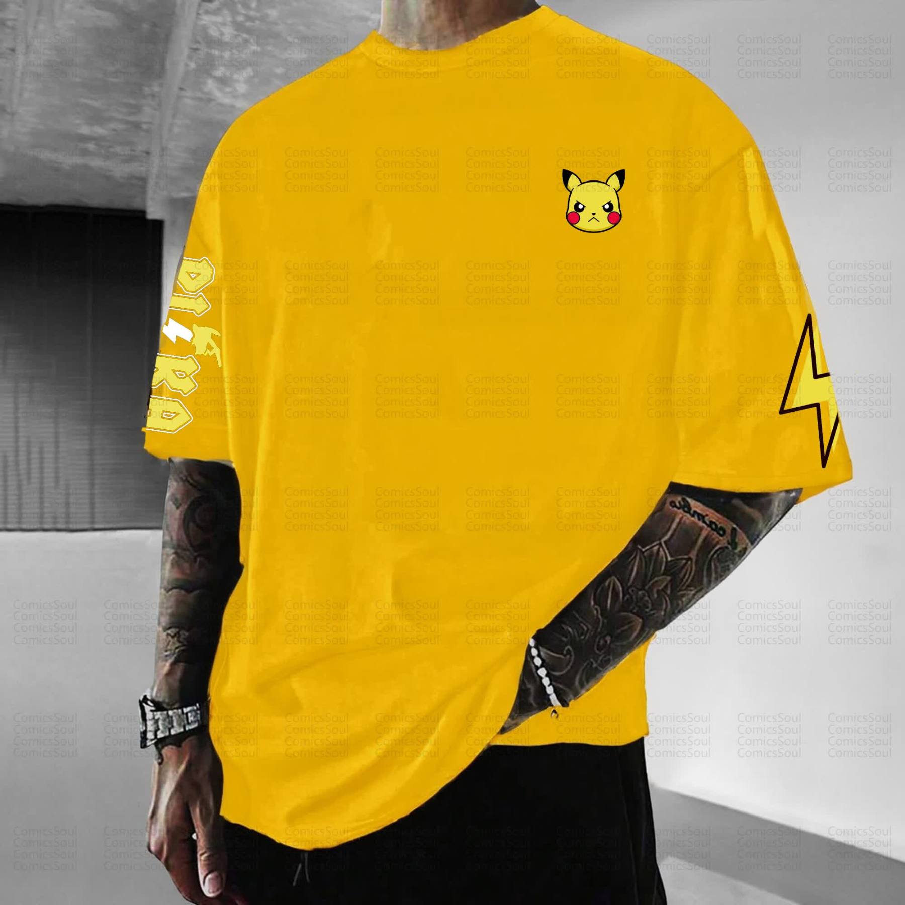 Unisex Anime Inspired Vintage T-Shirt丨Pokémon