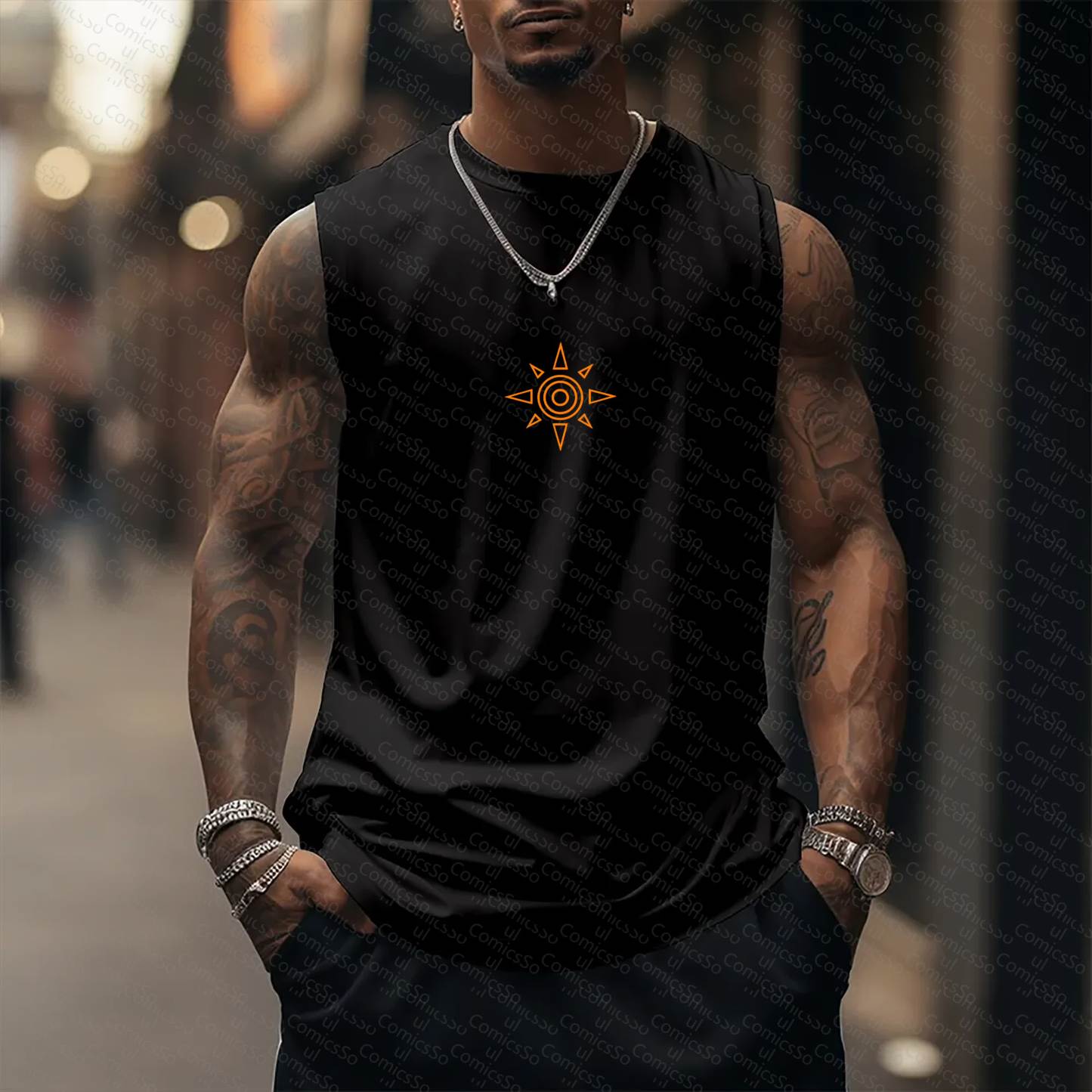 Unisex  “Digimon” Casual Anime  Tank Top