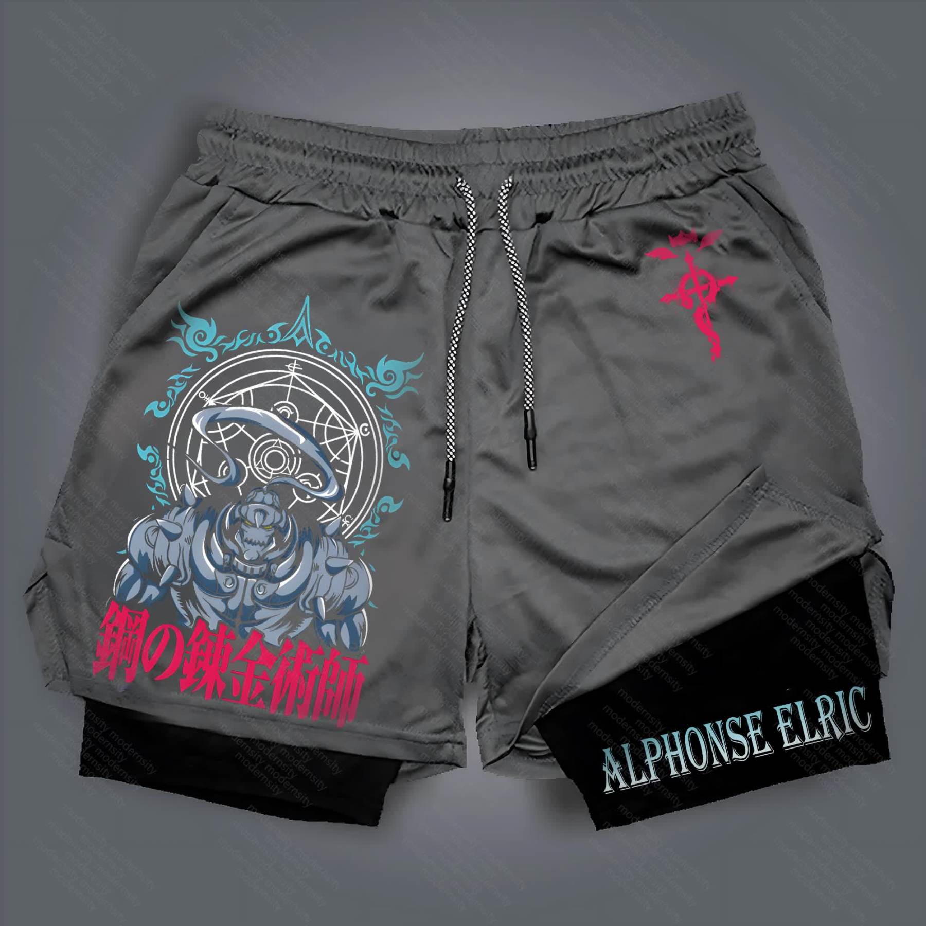 Unisex Casual Anime Streetwear Shorts