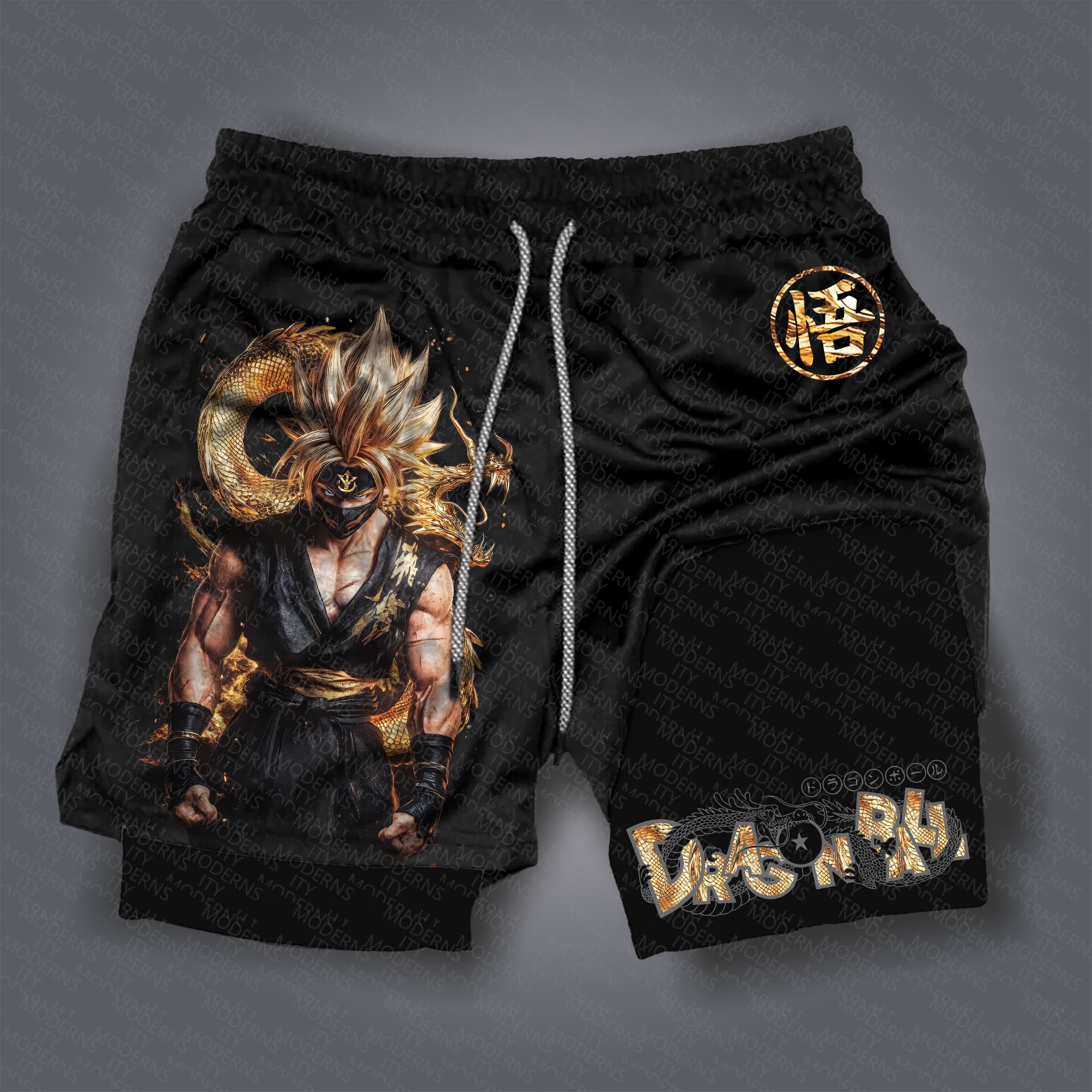 Unisex  “Dragon Ball” Casual Anime Streetwear Shorts
