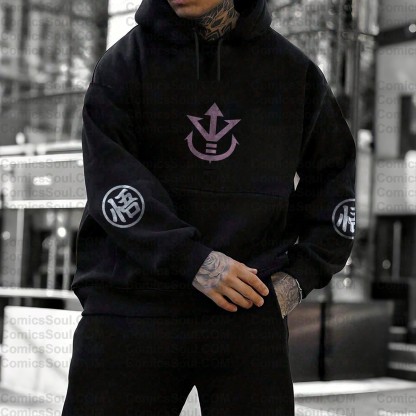 Unisex Anime Graphic Streetwear Vintage Hoodie