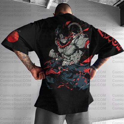 Unisex Anime Series Casual T-shirt