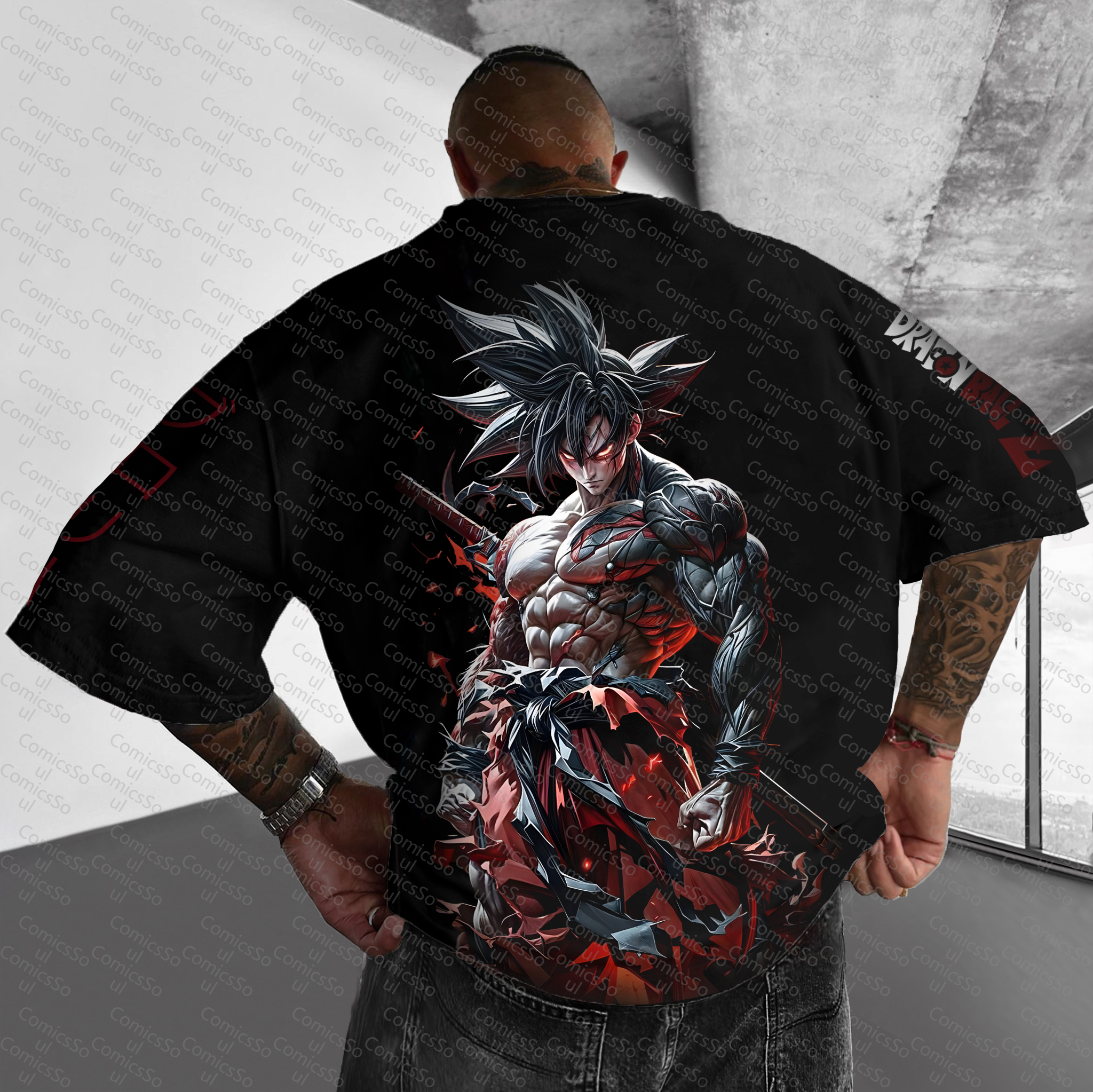 Unisex Anime Inspired Vintage T-Shirt