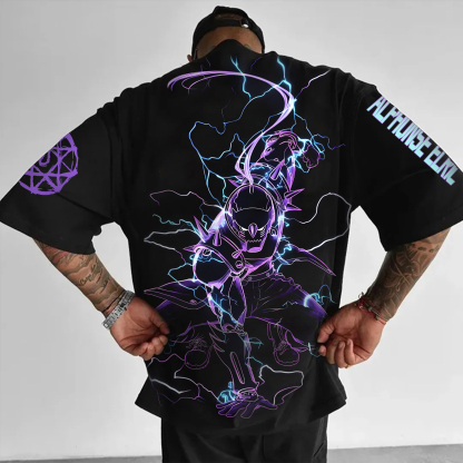 Unisex  "Fullmetal Alchemist" Anime Inspired Vintage T-Shirt